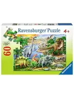 Ravensburger RAV09621 Prehistoric Life (Puzzle60)