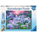 Ravensburger RAV10021 Unicorns in the Sunset (Puzzle150)