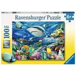 Ravensburger RAV10951 Shark Reef (Puzzle100)