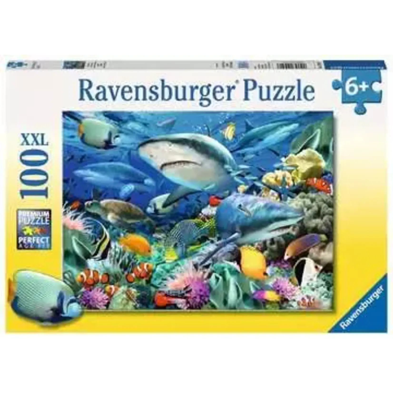 Ravensburger RAV10951 Shark Reef (Puzzle100)