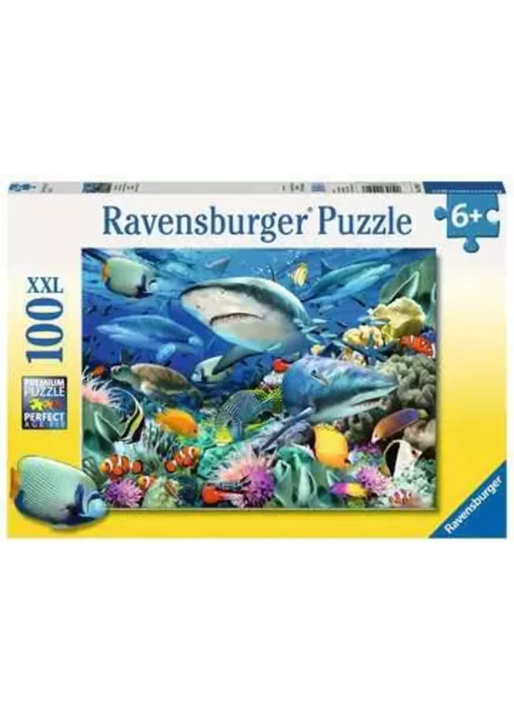 Ravensburger RAV10951 Shark Reef (Puzzle100)
