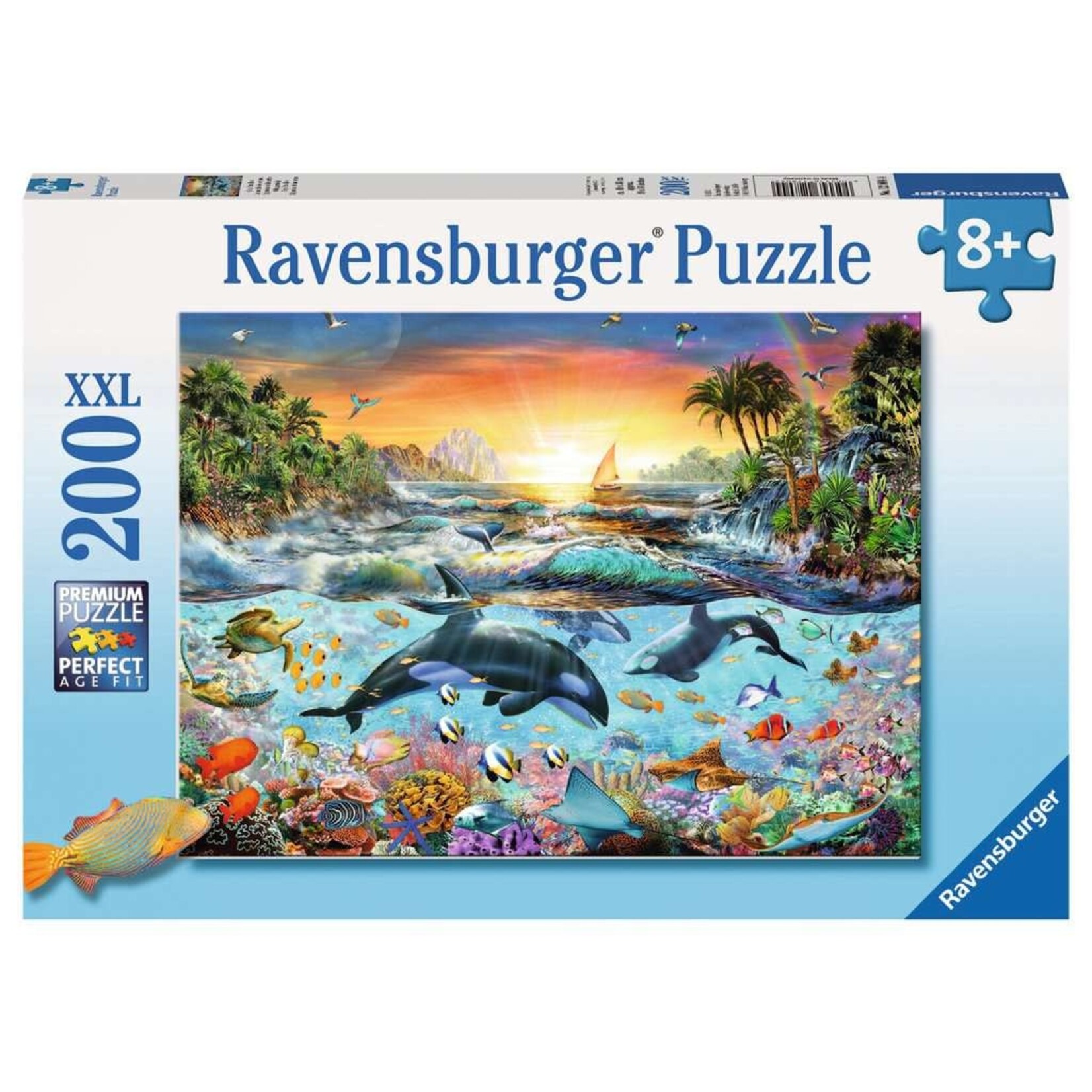 Ravensburger RAV12804 Orca Paradise (Puzzle200)