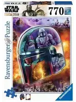 Ravensburger RAV12000830 The Mandalorian Helmet (Puzzle 770)