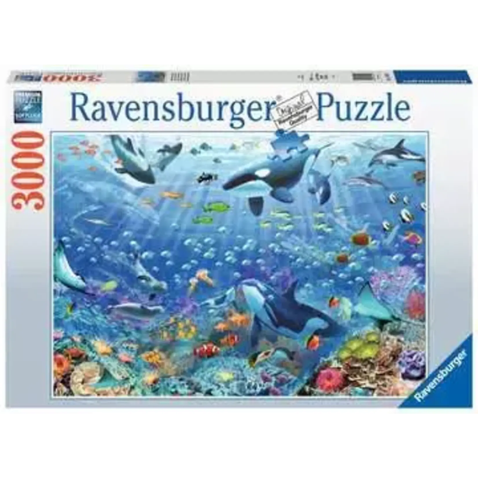 Ravensburger RAV17444 Colorful Underwater World (Puzzle3000)