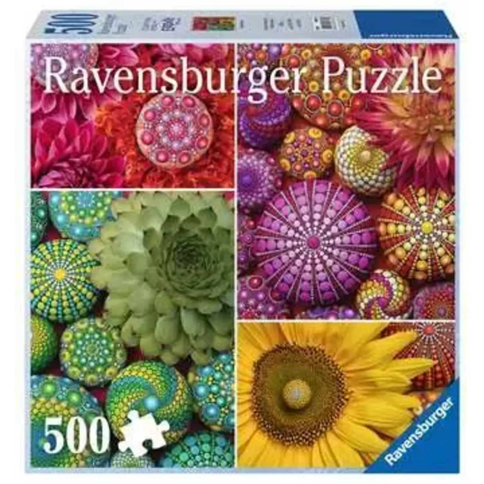 Ravensburger RAV80688 Mandala Blooms (Puzzle500)