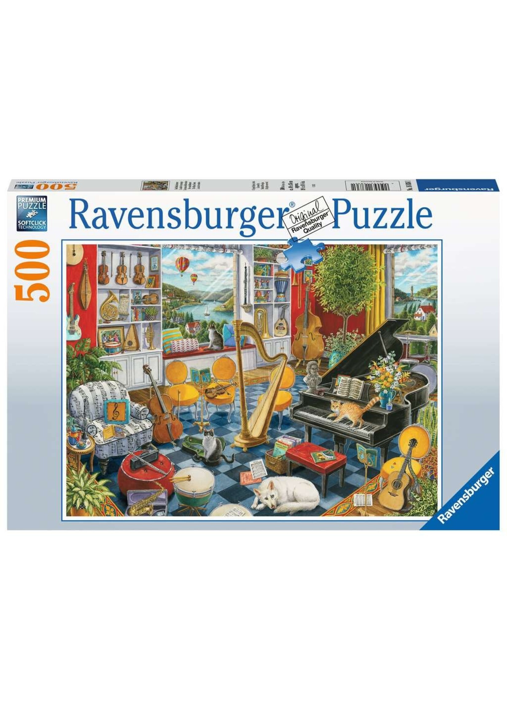 Ravensburger RAV12000022 The Music Room (Puzzle500)