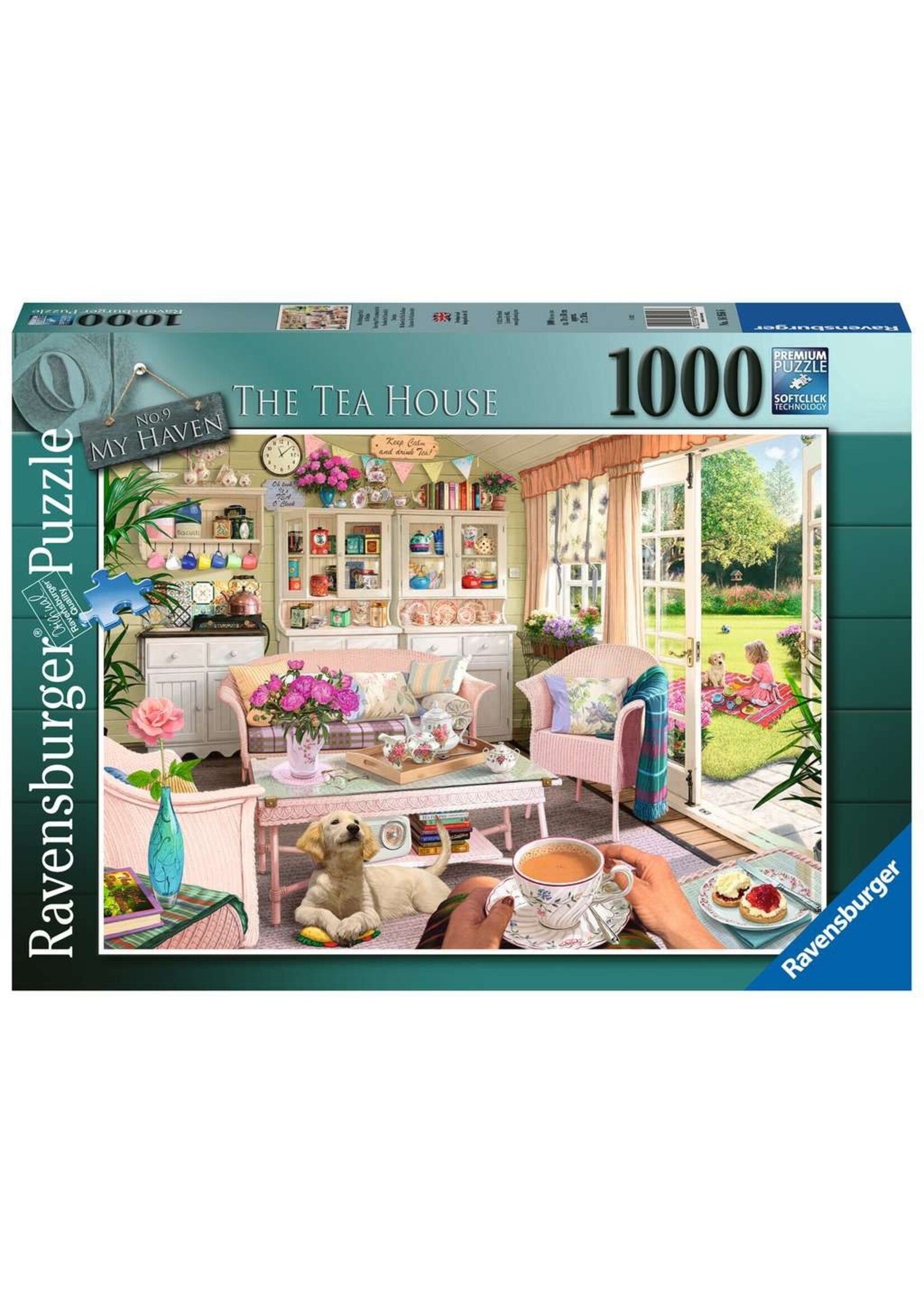 Ravensburger RAV12000164 The Tea Shed (Puzzle1000)