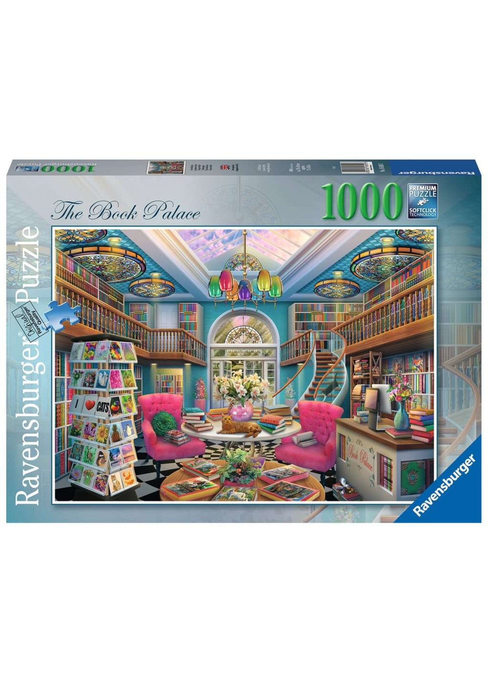 Ravensburger RAV12000167 The Book Palace (Puzzle1000)