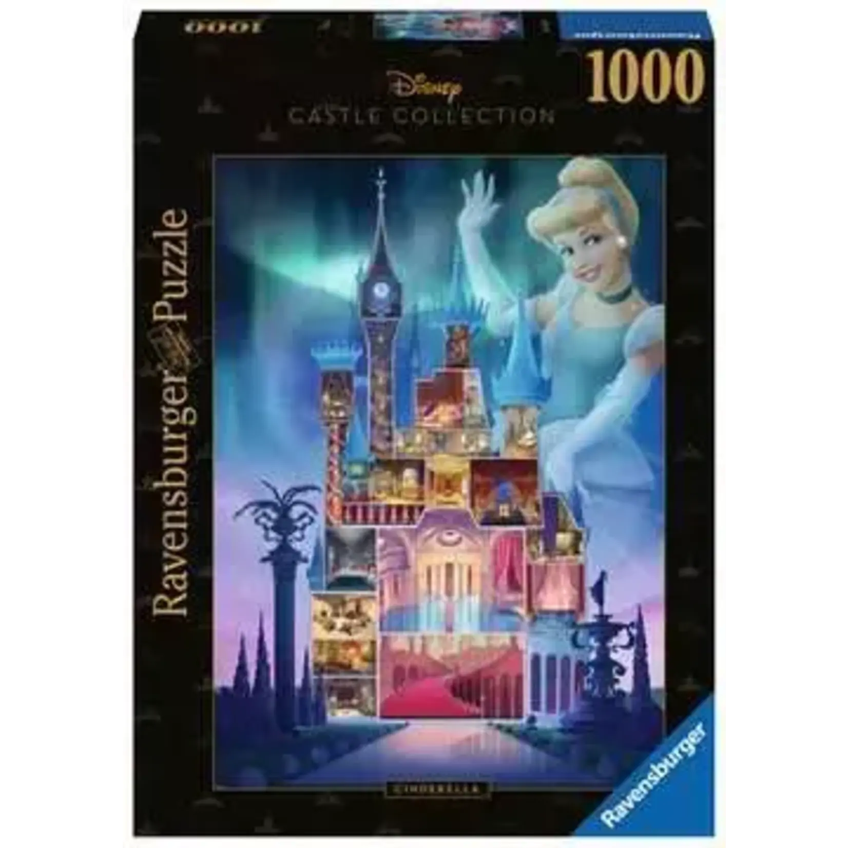Ravensburger RAV12000259 Disney Castles Cinderella (Puzzle1000)