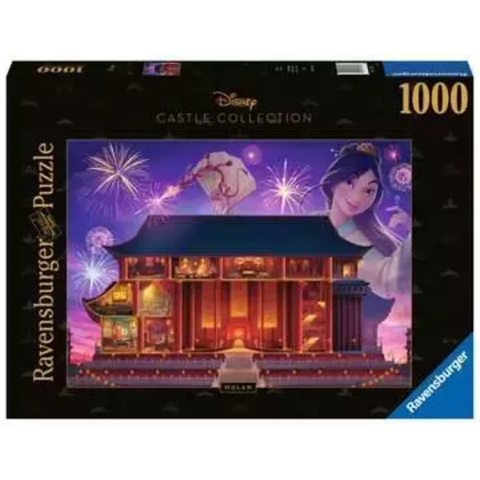 Ravensburger RAV12000260 Disney Castles Mulan (Puzzle1000)