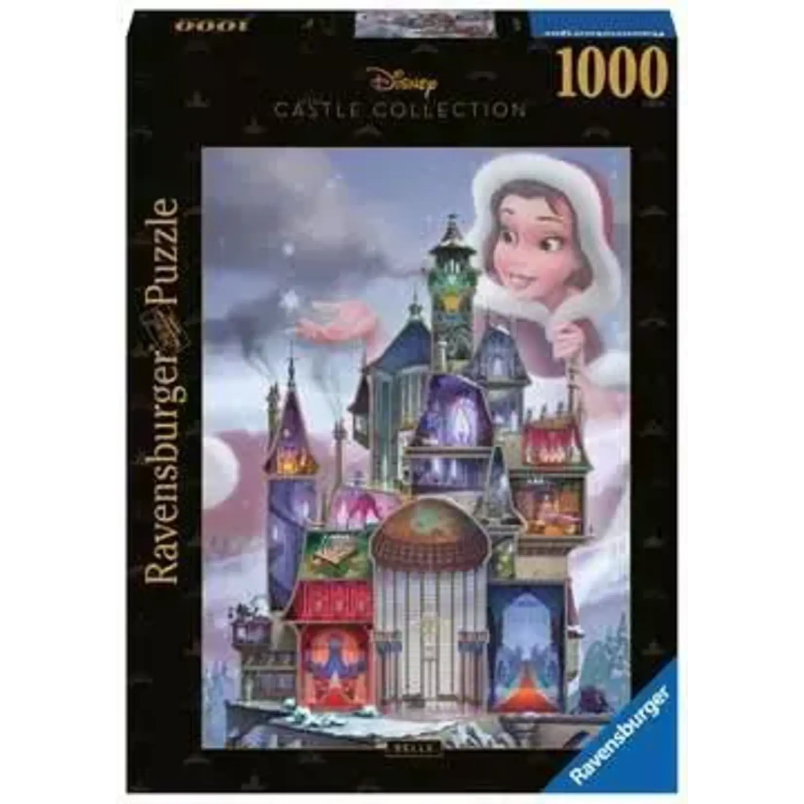 Ravensburger RAV12000262 Disney Castles Belle (Puzzle1000)