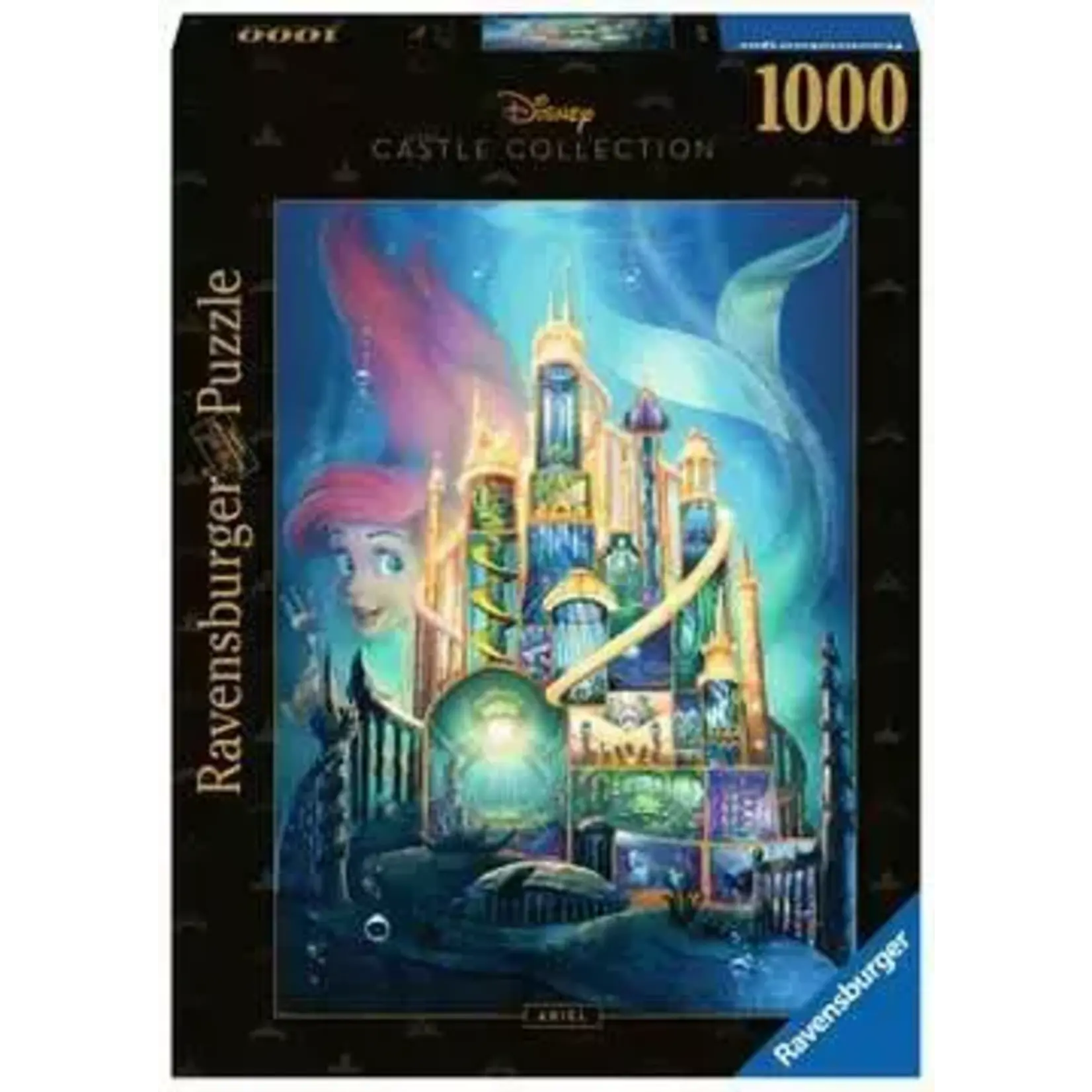 Ravensburger RAV12000265 Disney Castles Ariel (Puzzle1000)