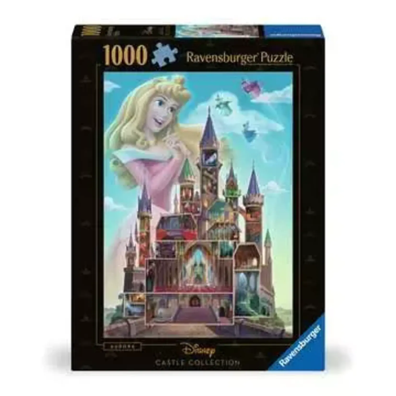 Ravensburger RAV12000266 Disney Castles Aurora (Puzzle1000)
