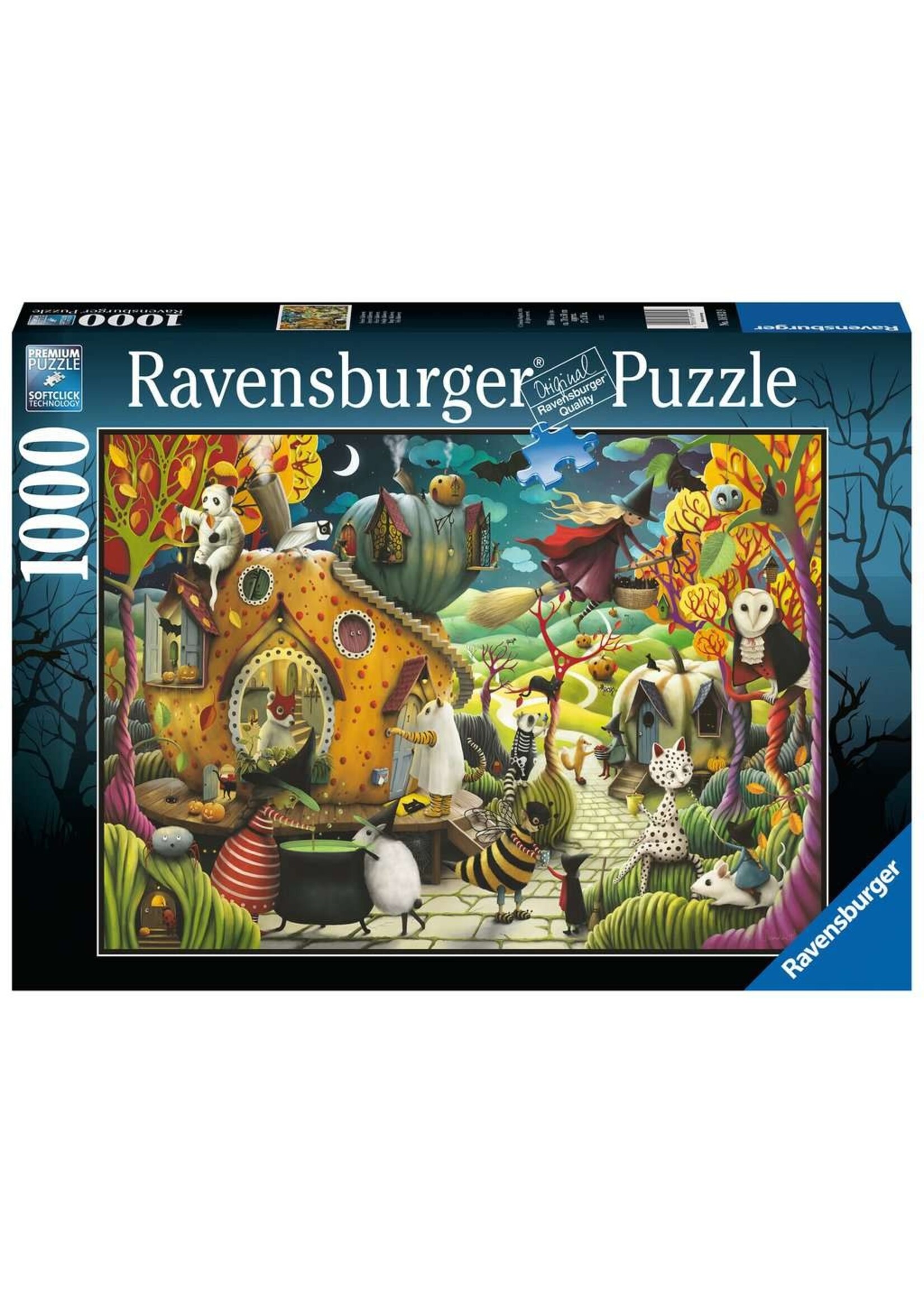 Ravensburger RAV12000402 Happy Halloween (Puzzle1000)