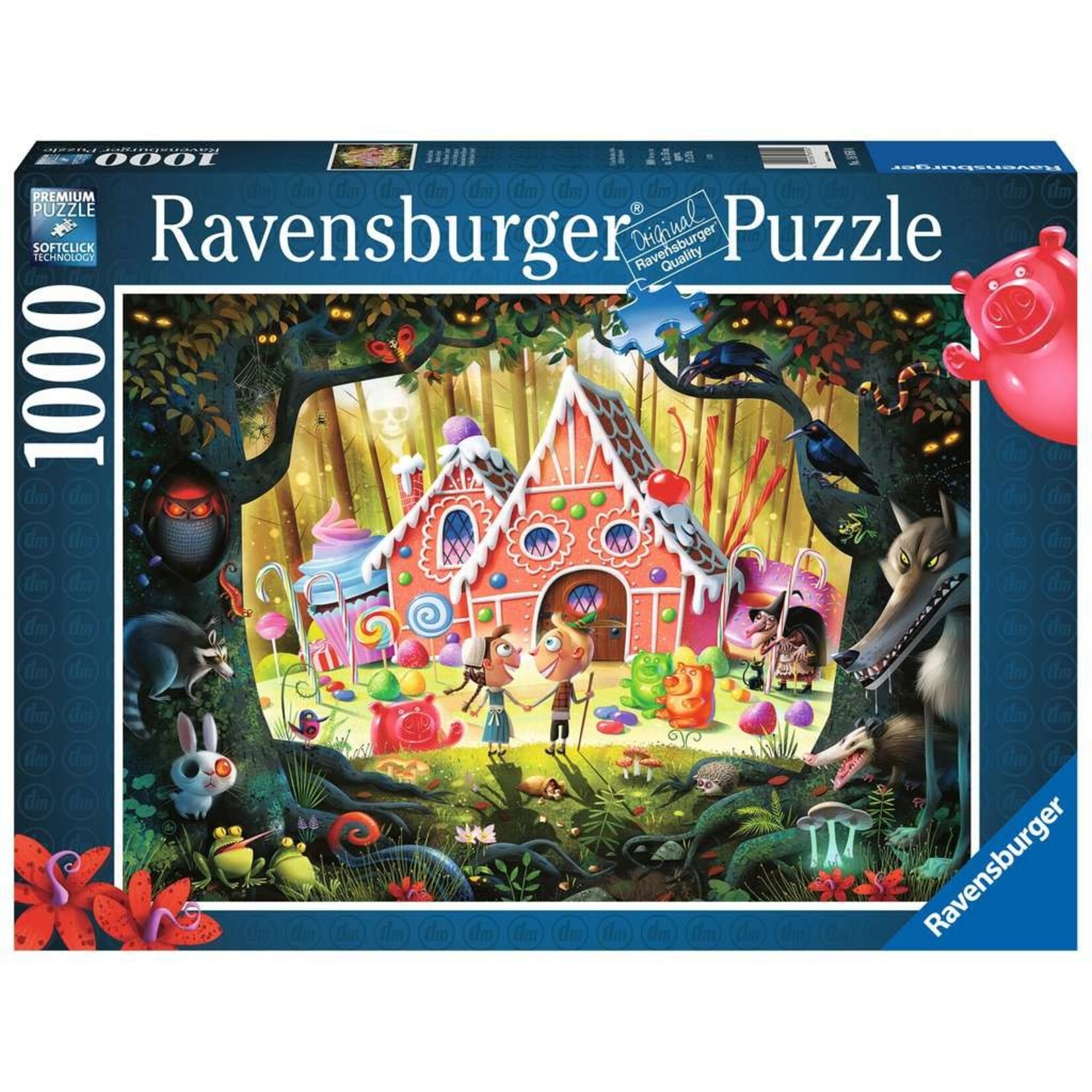 Ravensburger RAV12000415 Hansel and Gretel Beware (Puzzle1000)