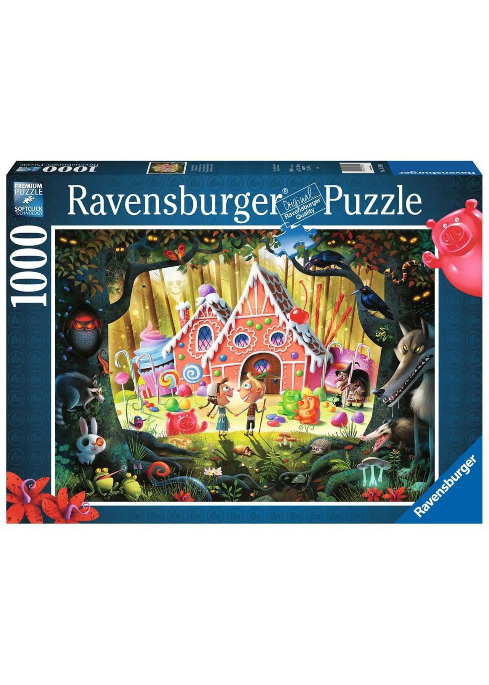 Ravensburger RAV12000415 Hansel and Gretel Beware (Puzzle1000)