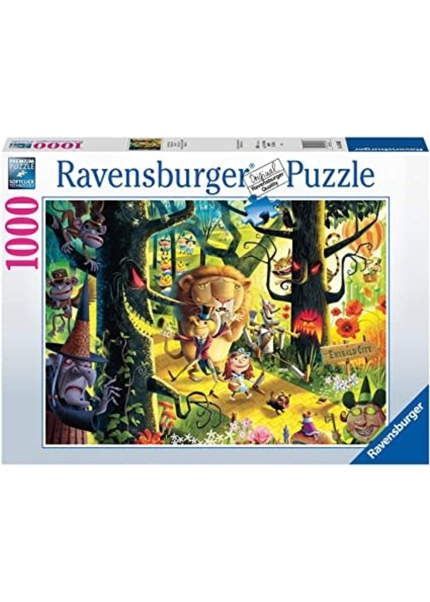 Ravensburger RAV12000513 Lions & Tigers & Bears Oh My! (Puzzle1000)