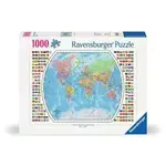 Ravensburger RAV12000664 Political World Map (Puzzle1000)