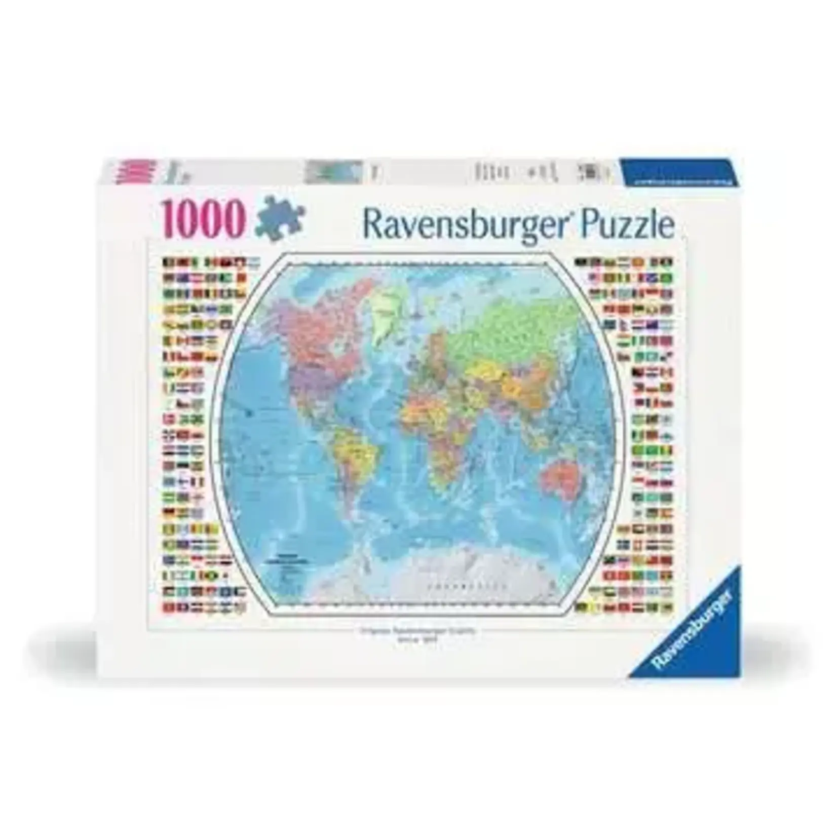 Ravensburger RAV12000664 Political World Map (Puzzle1000)