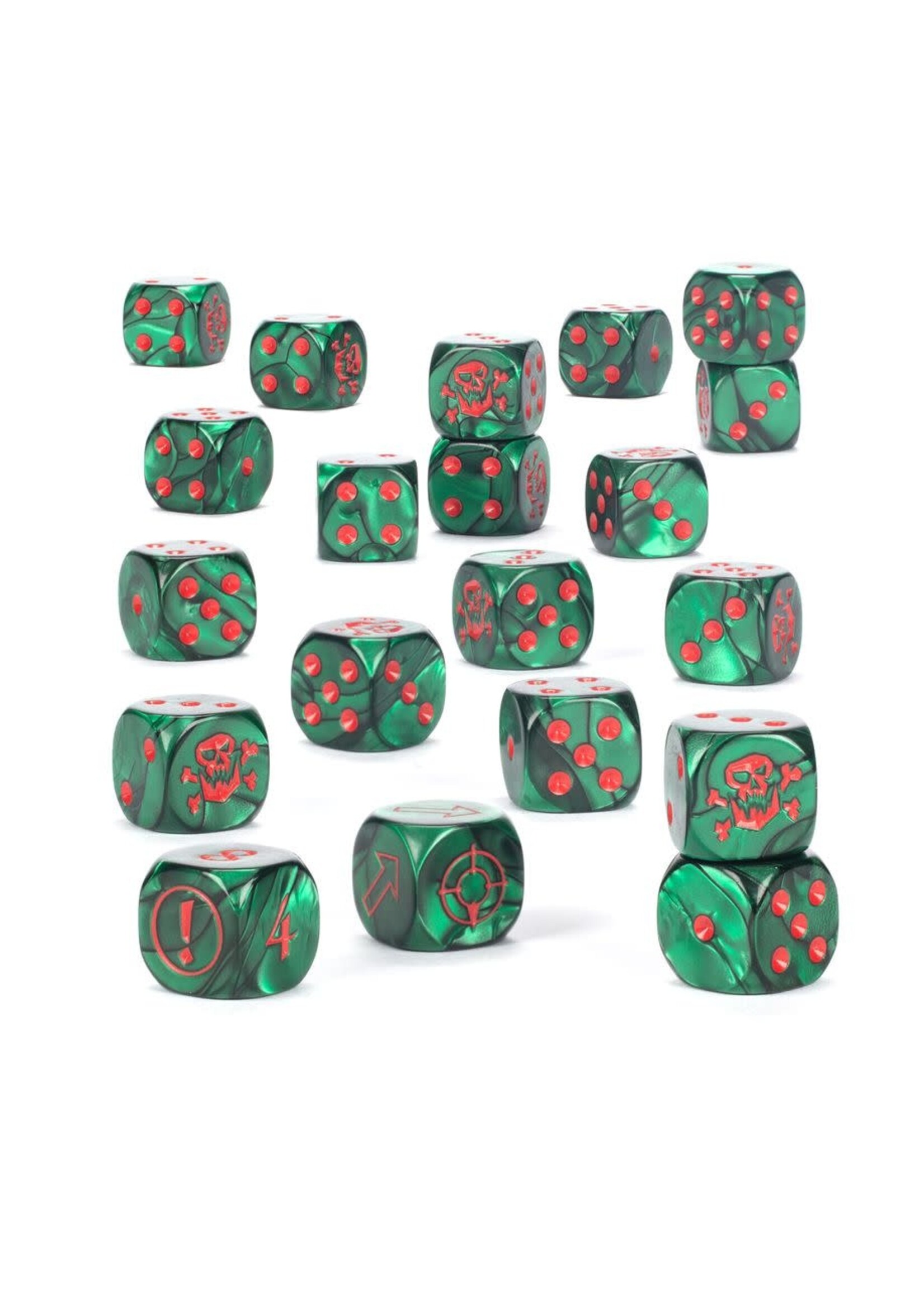 Old World Orc & Goblin Dice Set