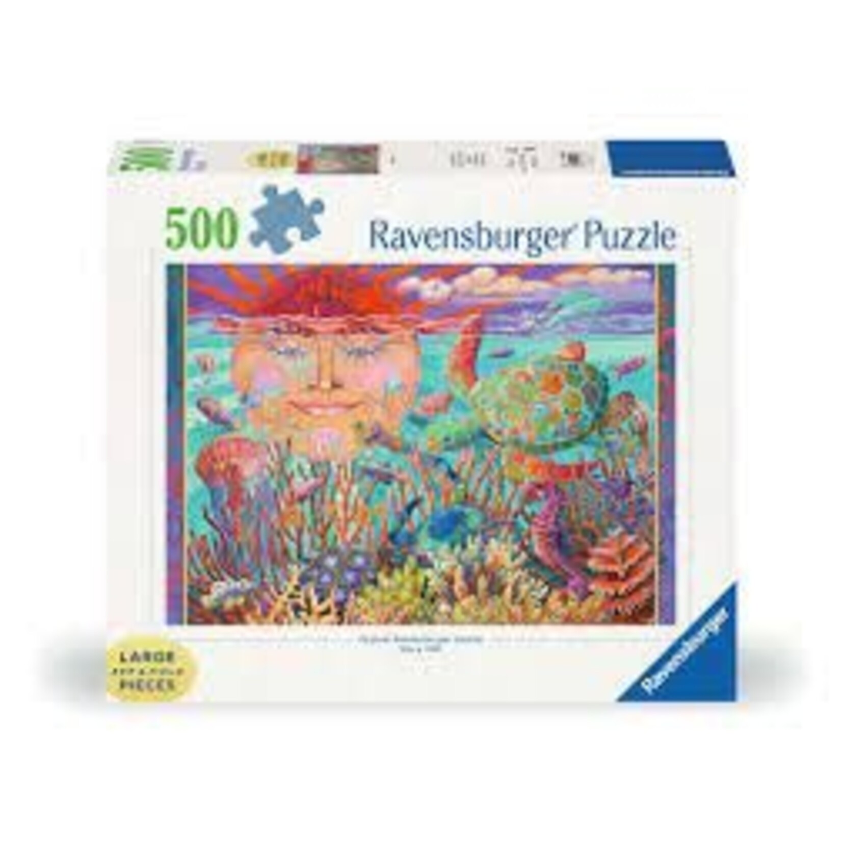 Ravensburger RAV12001003 Sun and Sea (Puzzle500)