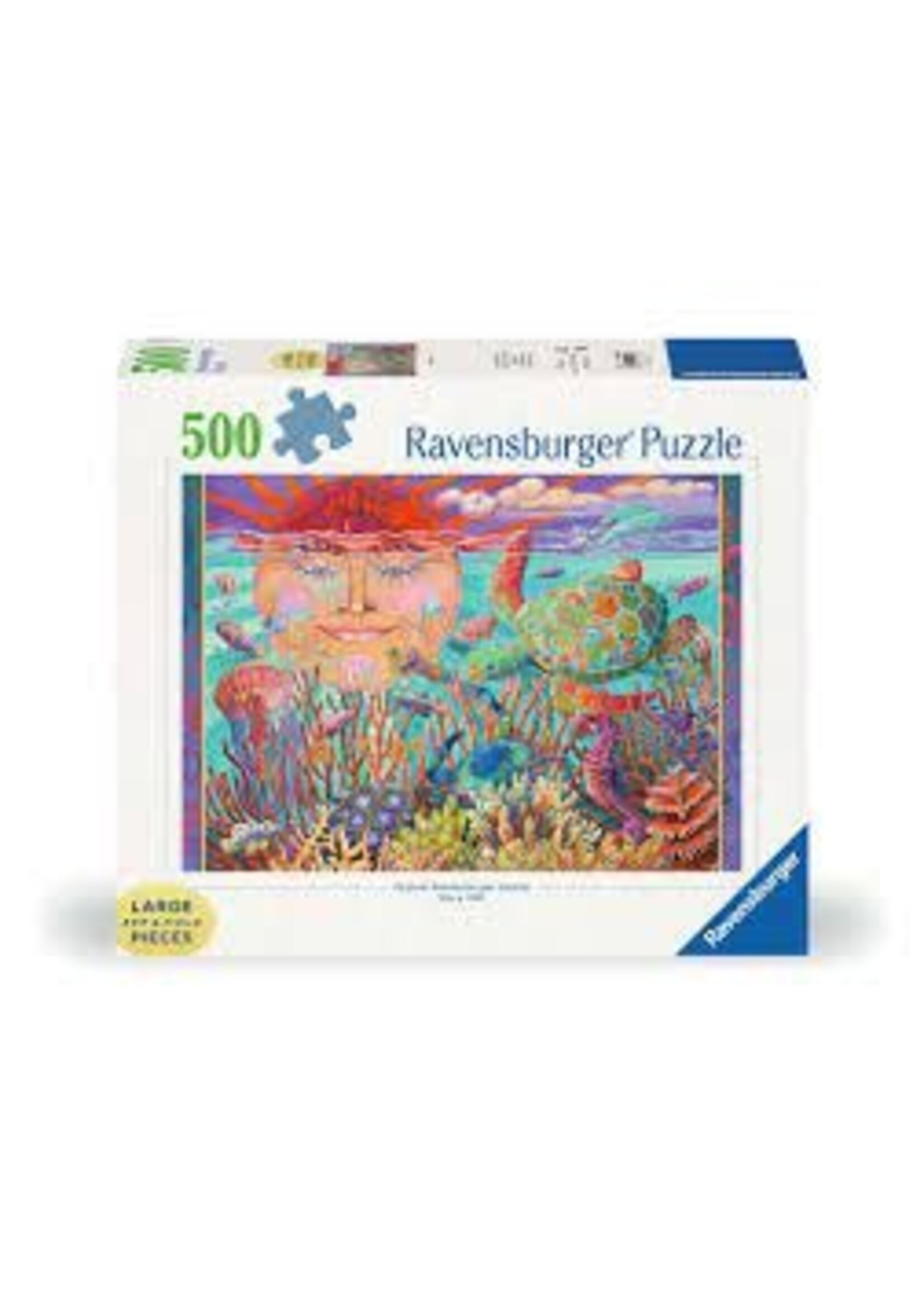 Ravensburger RAV12001003 Sun and Sea (Puzzle500)