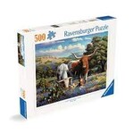 Ravensburger RAV12000826 Loving Longhorns (Puzzle500)