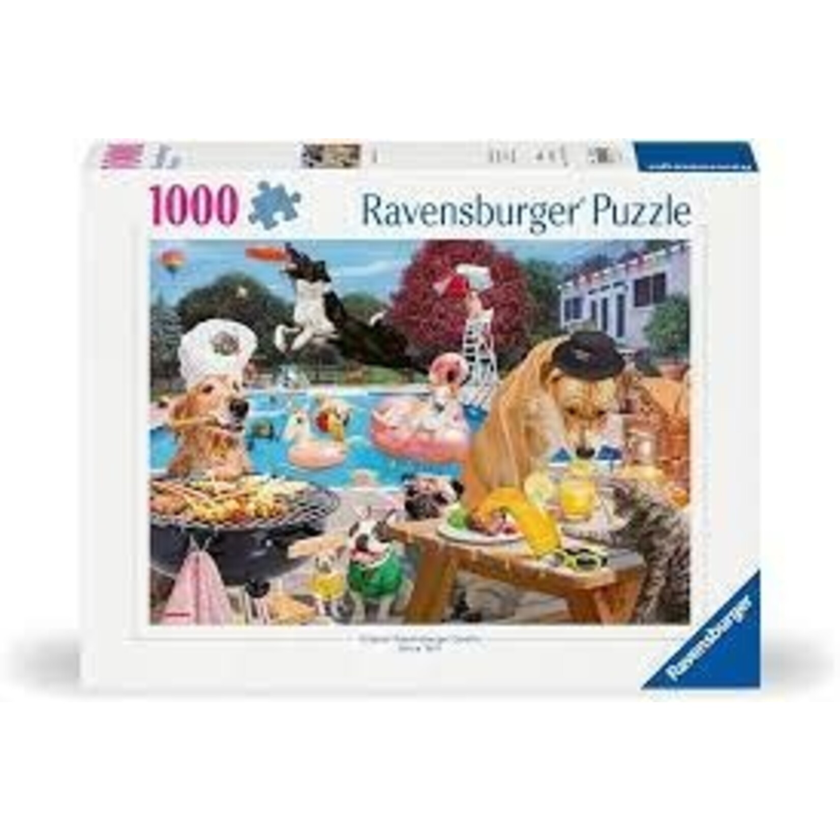 Ravensburger RAV12000546 Dog Days of Summer (Puzzle1000)