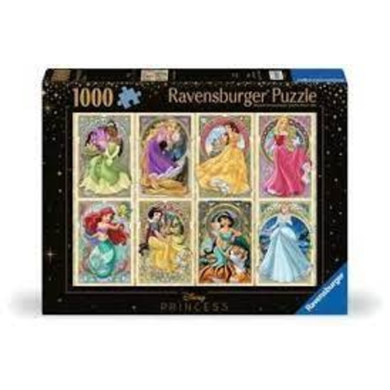 Ravensburger RAV12000497 Art Nouveau Princess (Puzzle1000)
