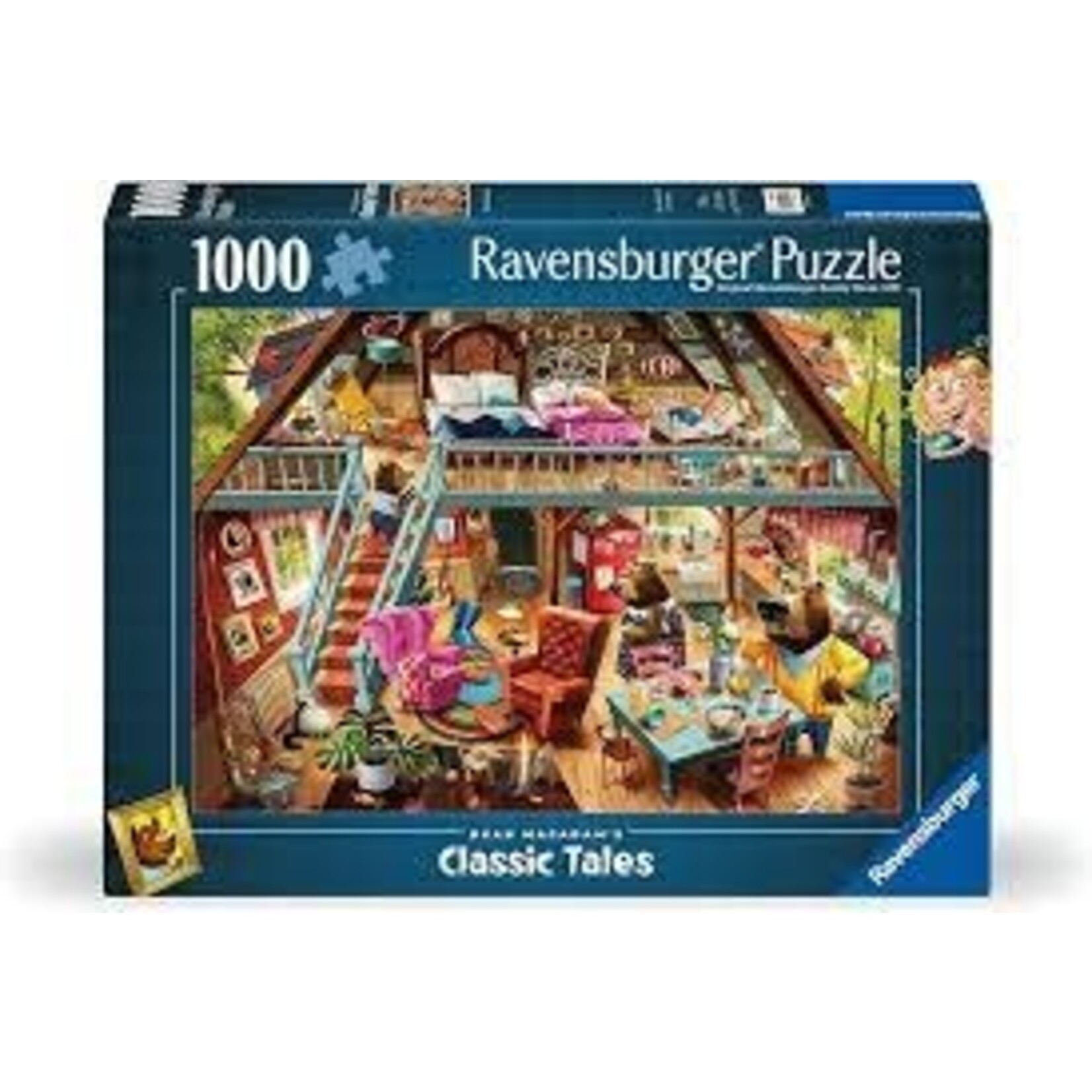 Ravensburger RAV12000423 Goldilocks Get Caught (Puzzle1000)