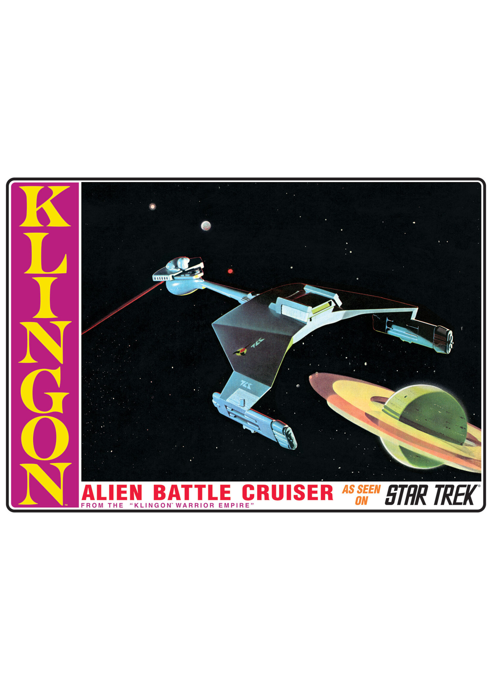 AMT AMT1428 Klingon Battlecruiser Star Trek Original Series (1/650)