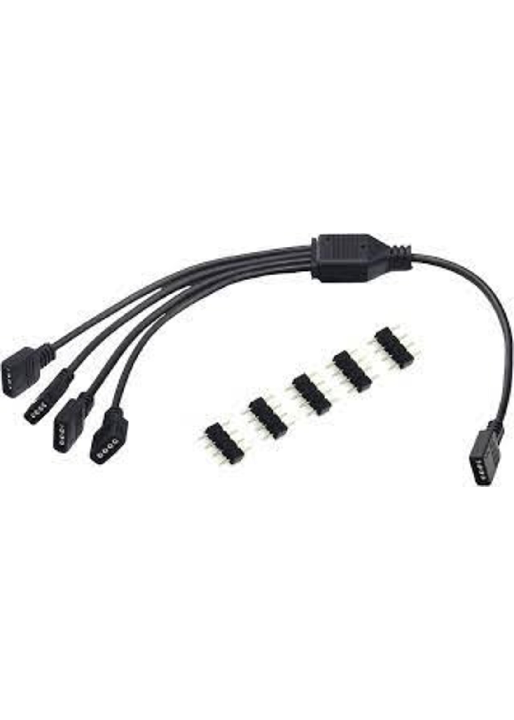 Micro Connectors ***zMicco F04-RGB04-50 50cm 1-4 RGB Splitter Cable