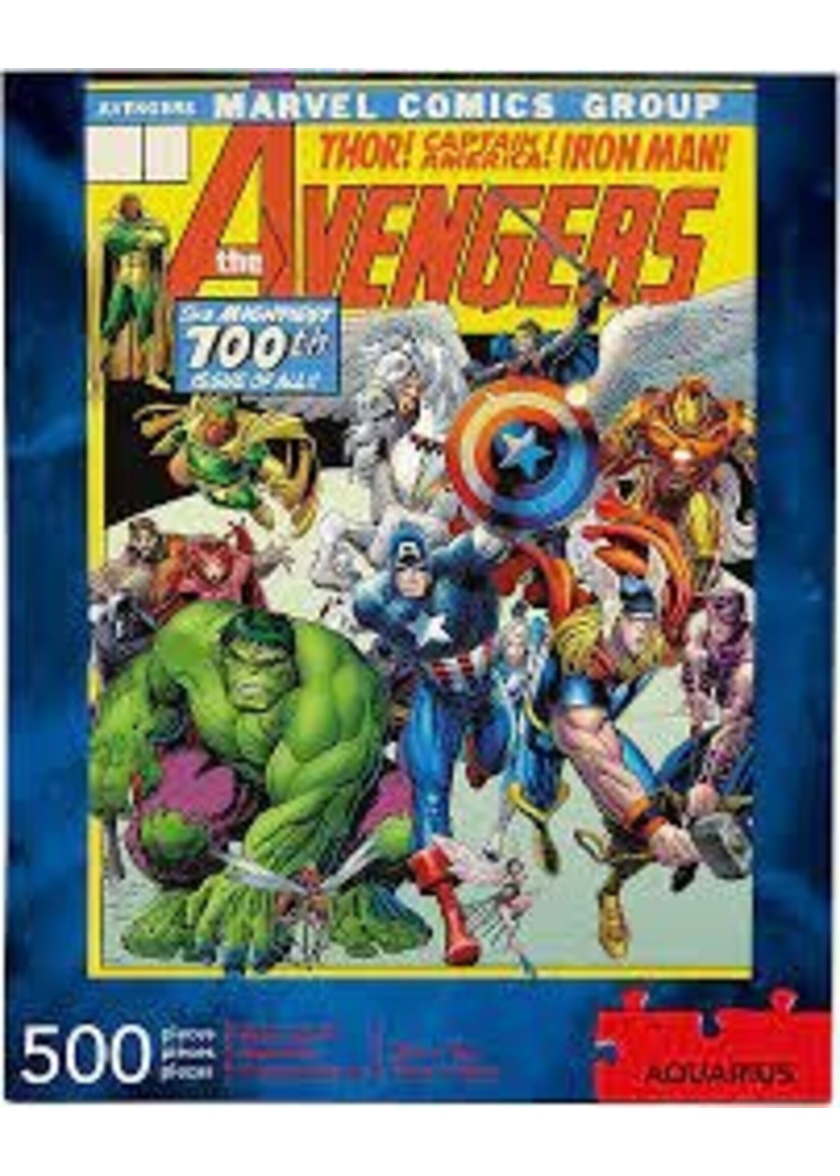 Aquarius AQU62159 Marvel Avengers Cover (Puzzle500)