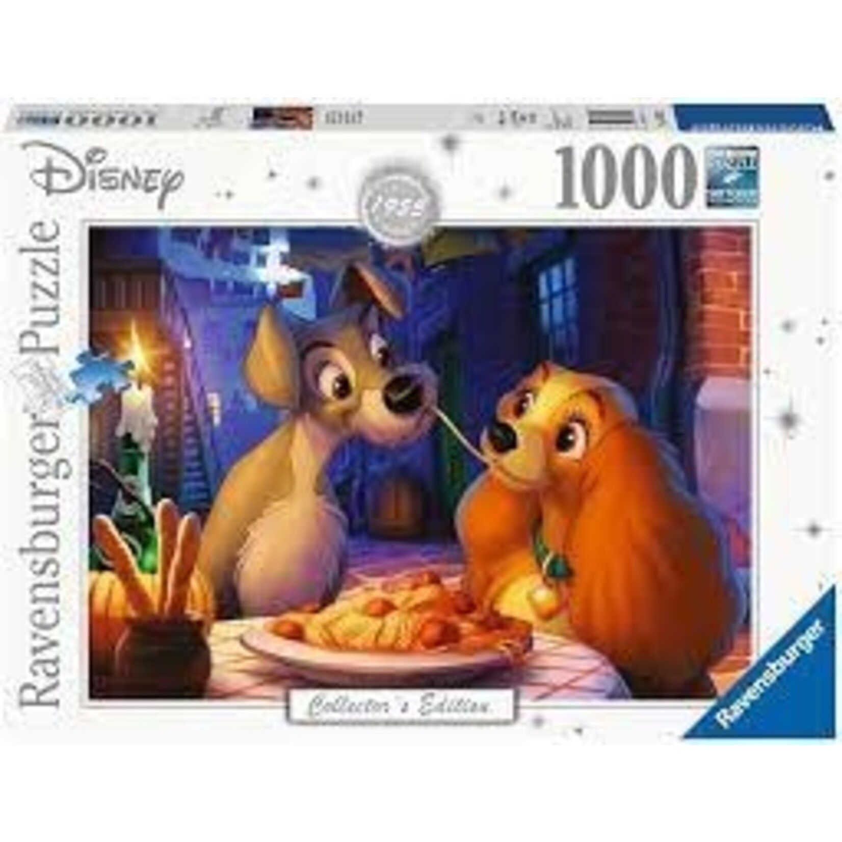 Ravensburger RAV12000003 Lady and the Tramp (Puzzle1000)