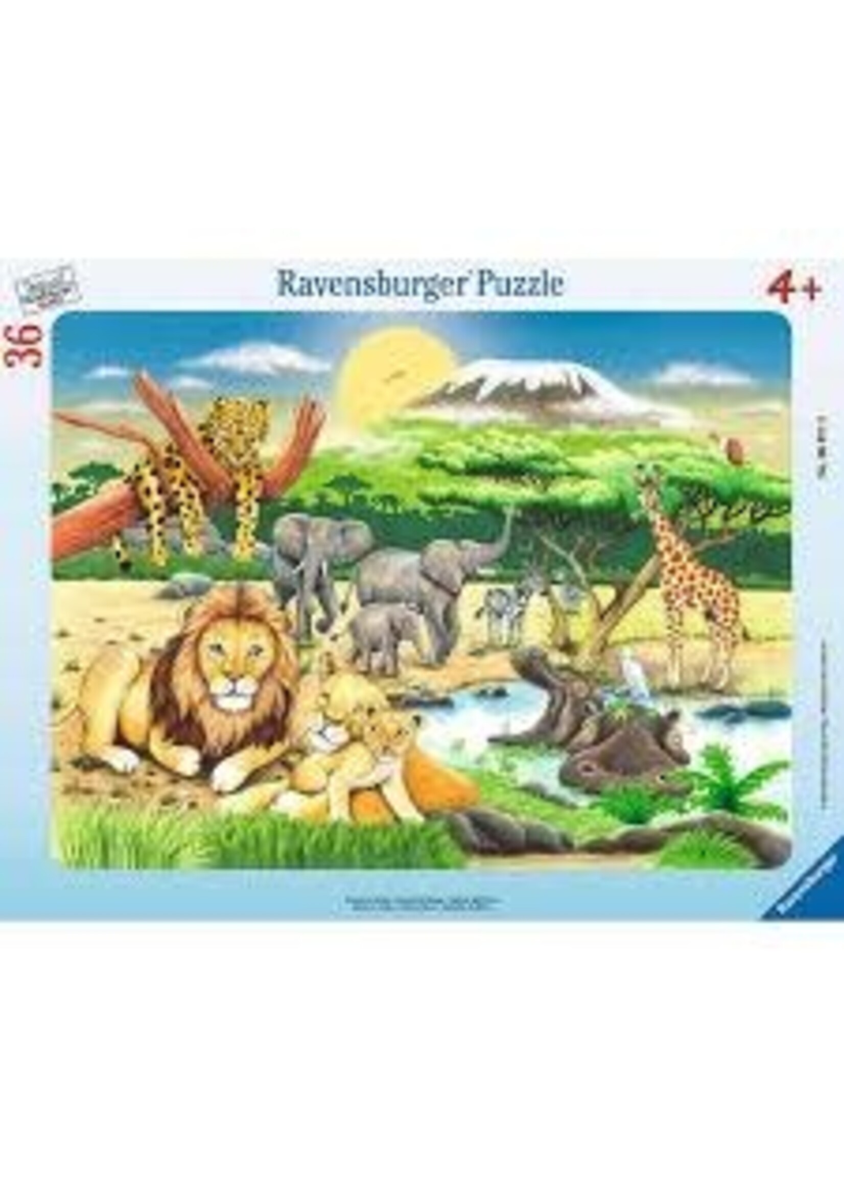 Ravensburger RAV06146 African Animal World (Puzzle)