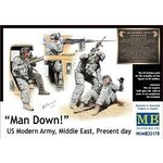 Master Box MSTBX35170 Man Down! US Modern Army Middle East Present Day (1/35)