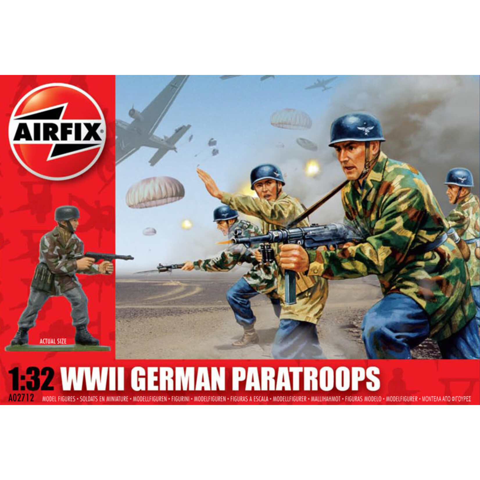 Airfix AIR02712 WWII German Paratroops (1/32)