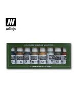 Vallejo VAL70118 Metallic Colors (8pc)