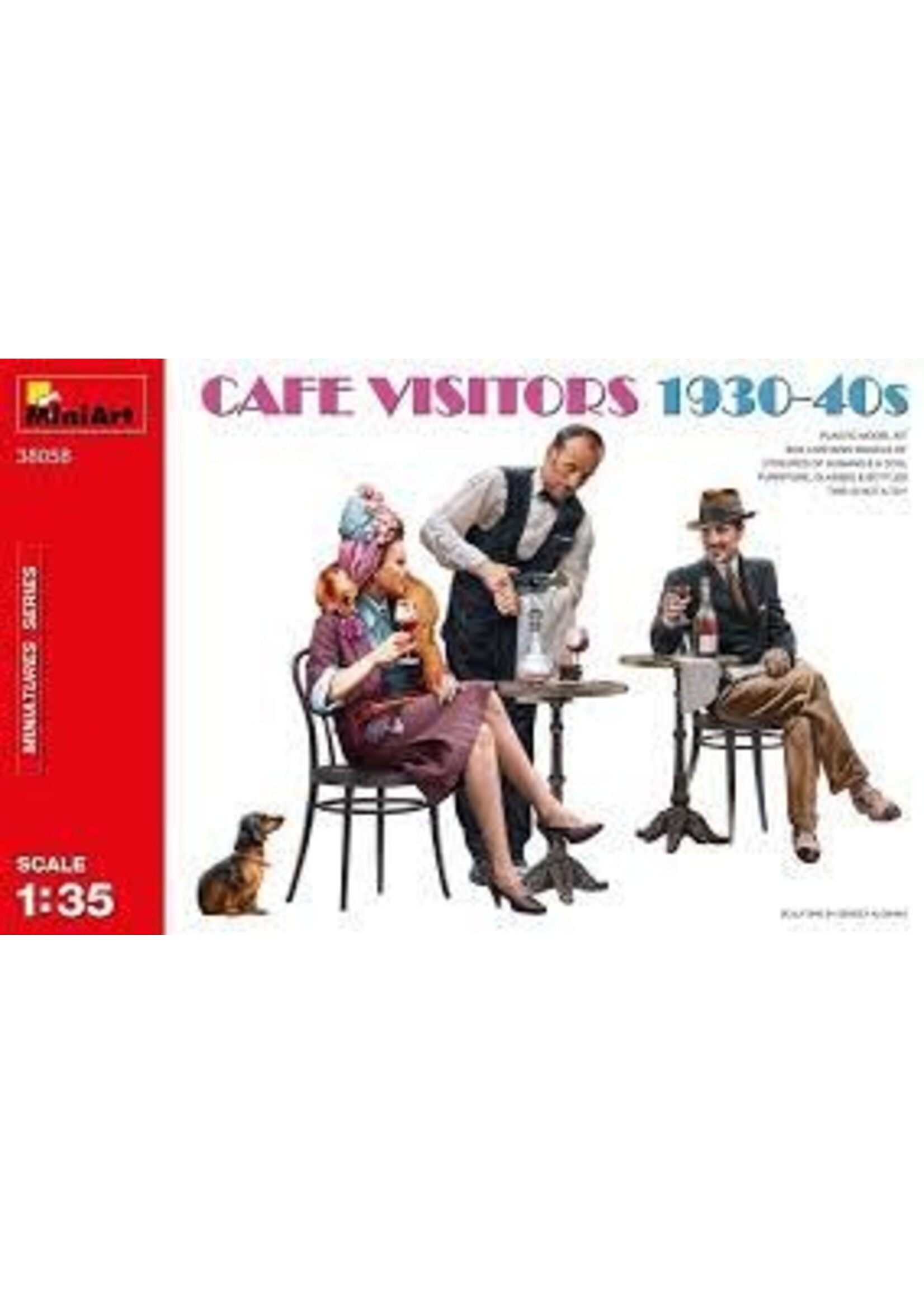 MiniArt ***MIART38058 Cafe Visitors 1930-40s (1/35)