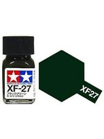 Tamiya TAMEXF27 Enamel Flat Black Green (10ml)