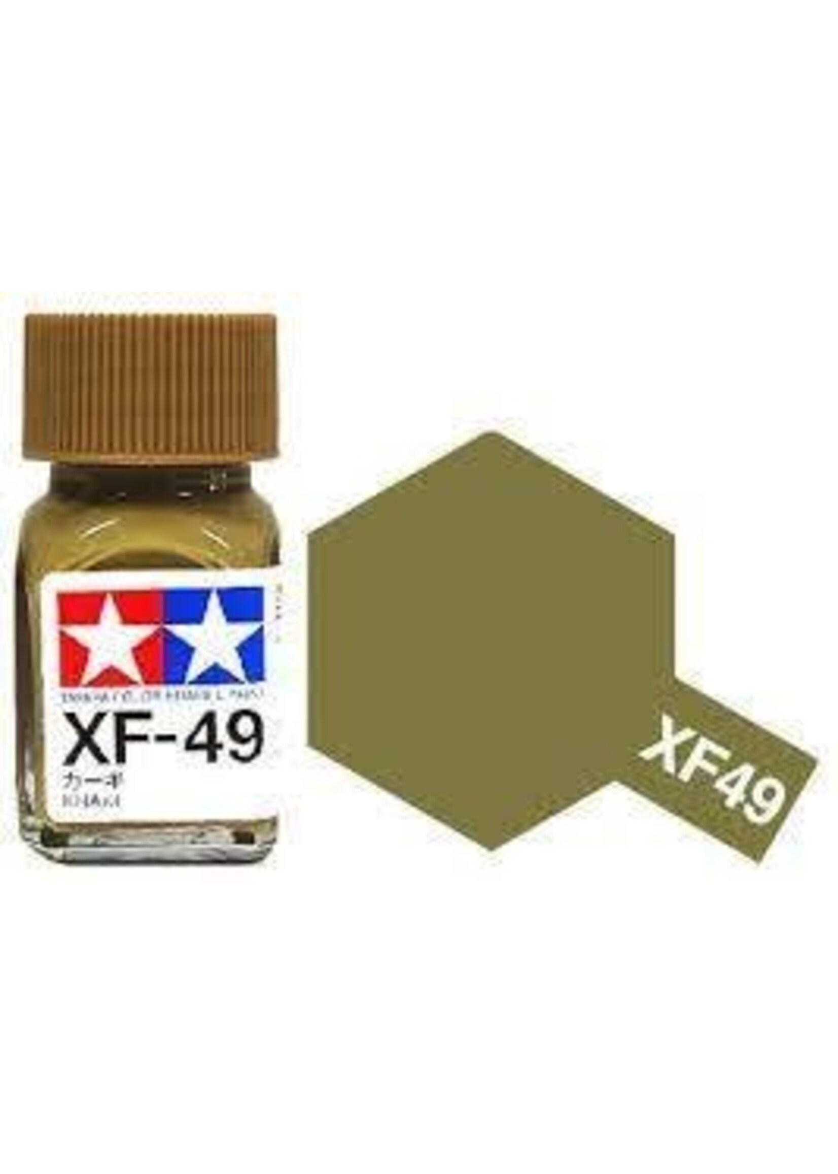 Tamiya TAMEXF49 Enamel Flat Khaki (10ml)