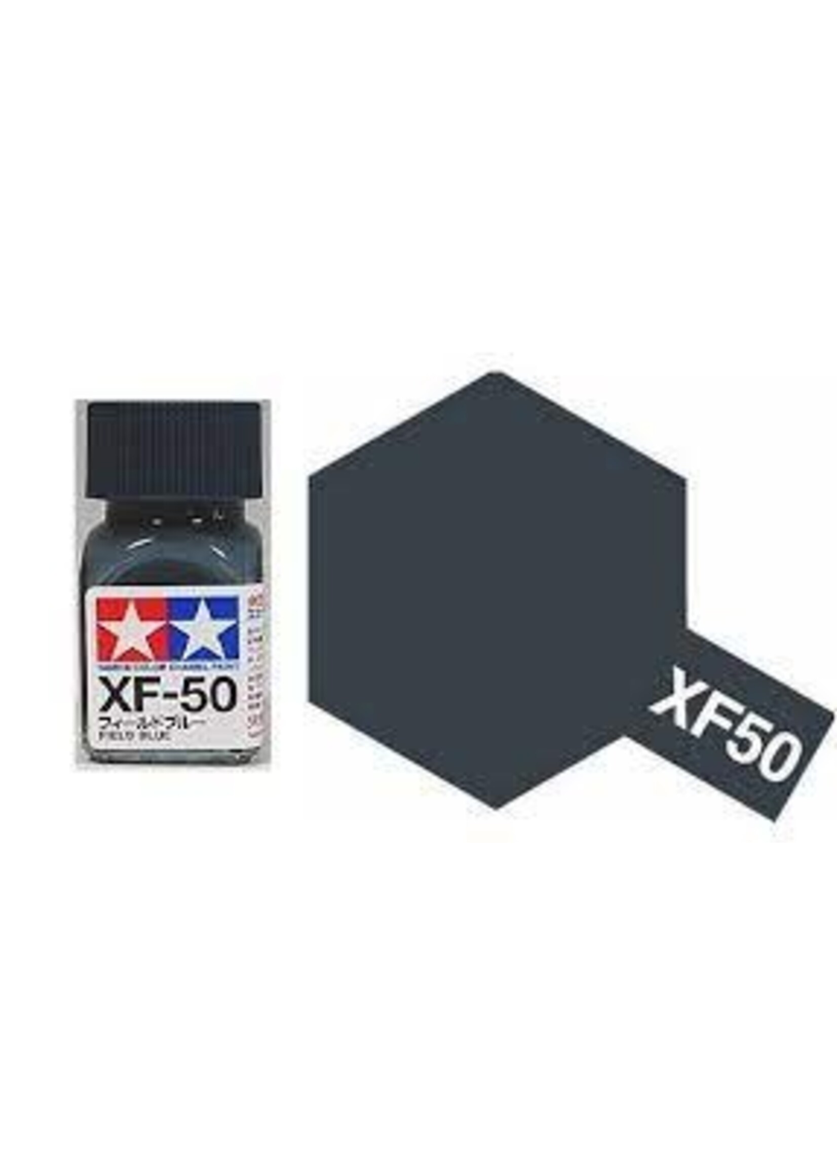 Tamiya TAMEXF50 Enamel Flat Field Blue (10ml)