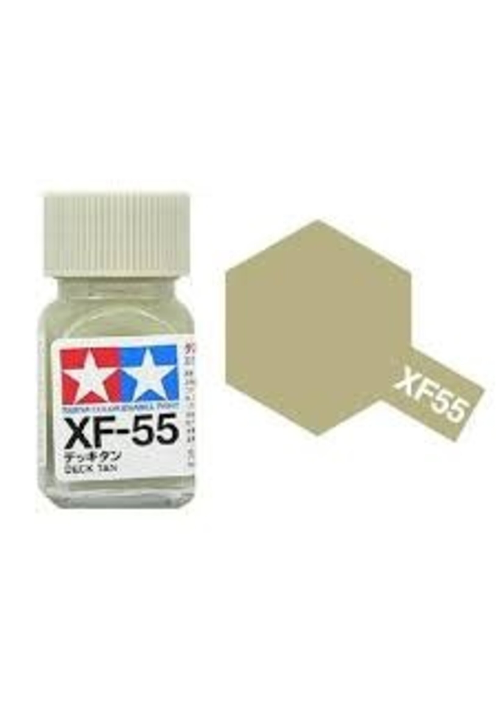 Tamiya TAMEXF55 Enamel Flat Deck Tan (10ml)