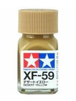 Tamiya TAMEXF59 Enamel Flat Desert Yellow (10ml)