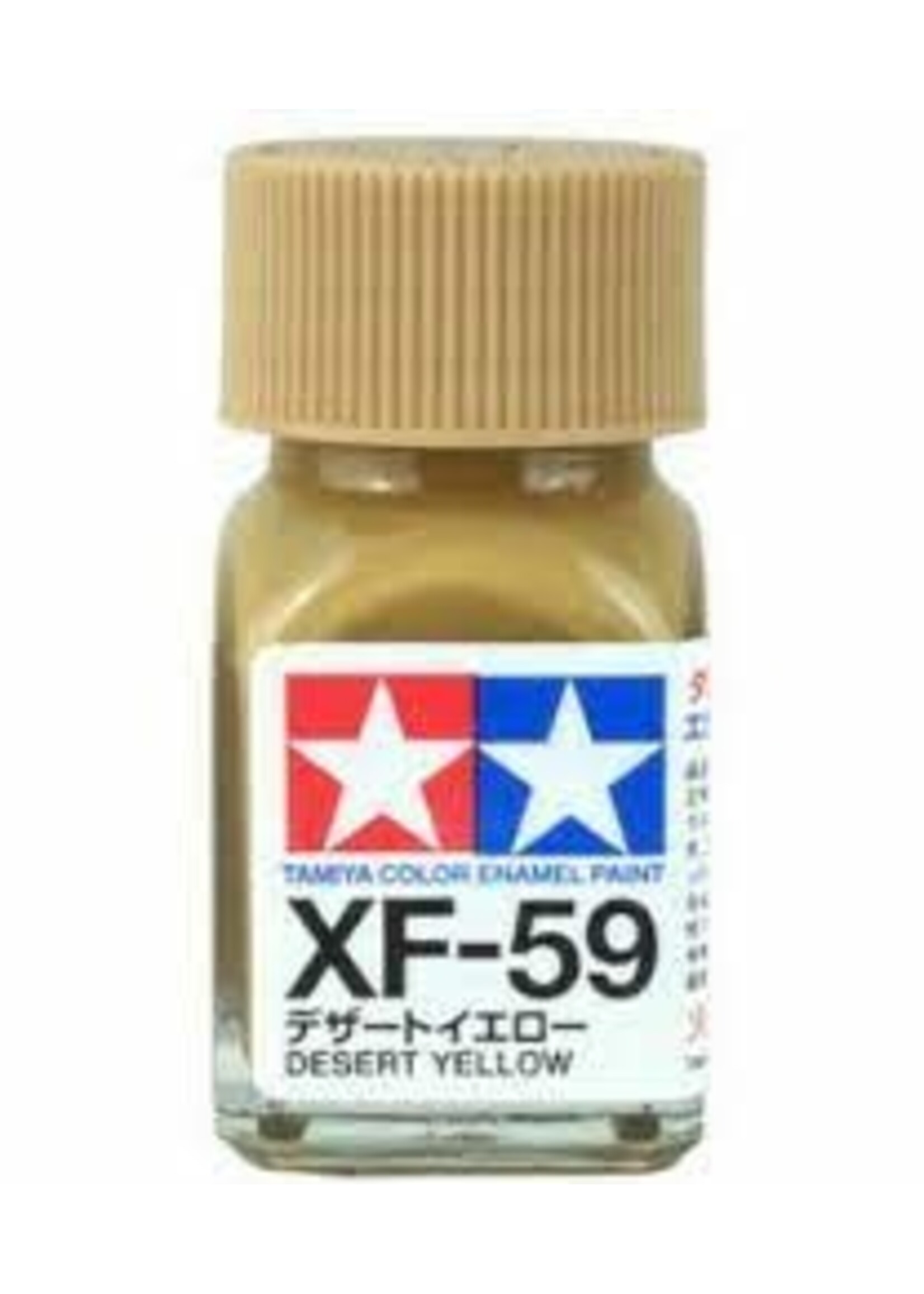 Tamiya TAMEXF59 Enamel Flat Desert Yellow (10ml)