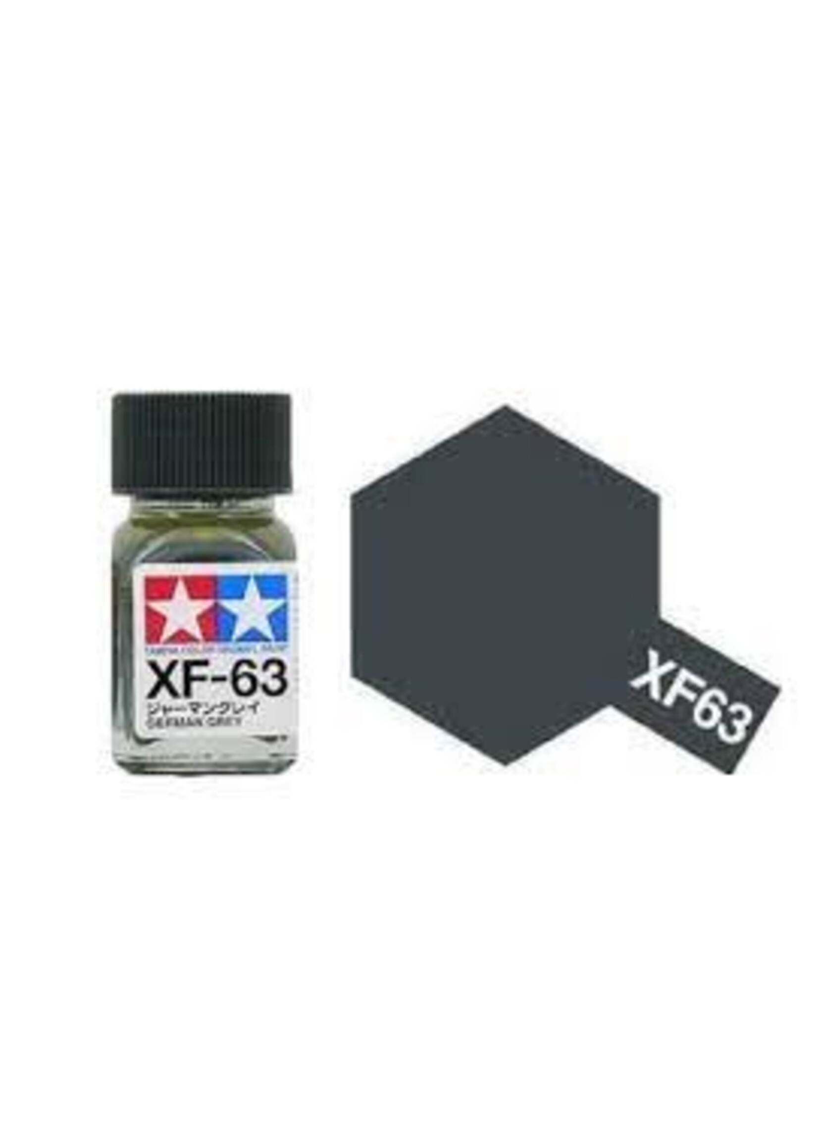Tamiya TAMEXF63 Enamel Flat German Grey (10ml)