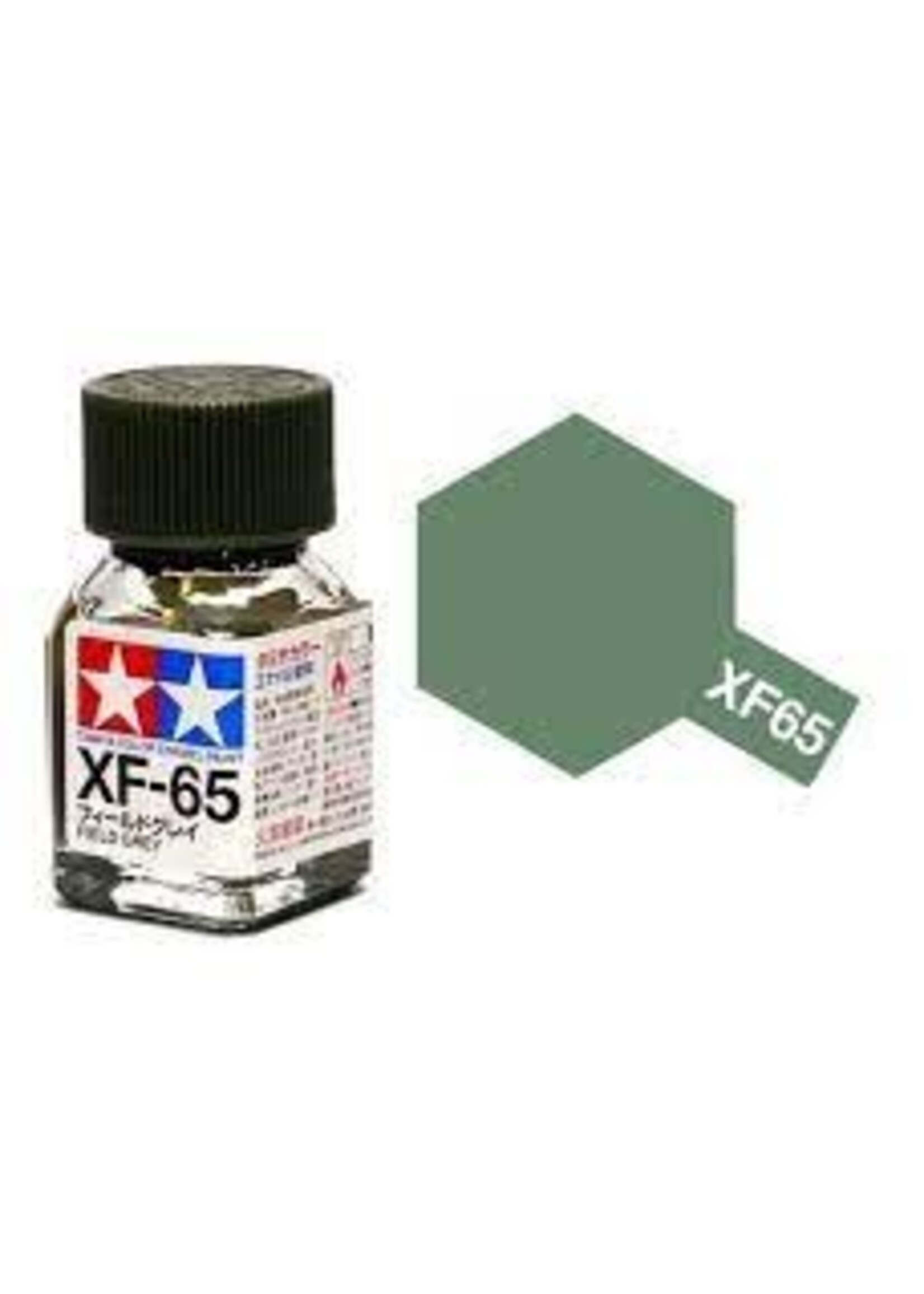 Tamiya TAMEXF65 Enamel Flat Field Grey (10ml)