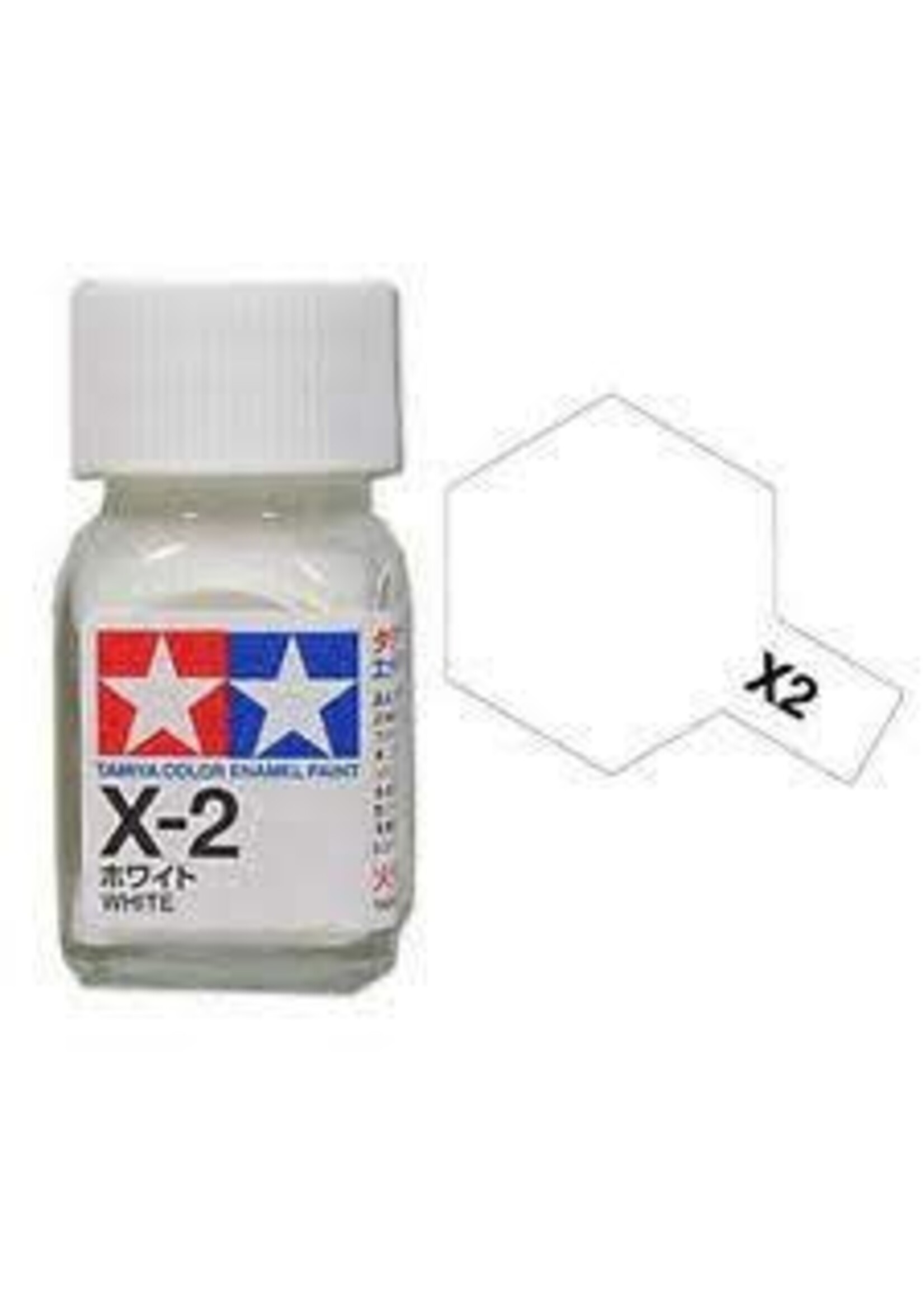 Tamiya TAMEX02 Enamel Gloss White (10ml)
