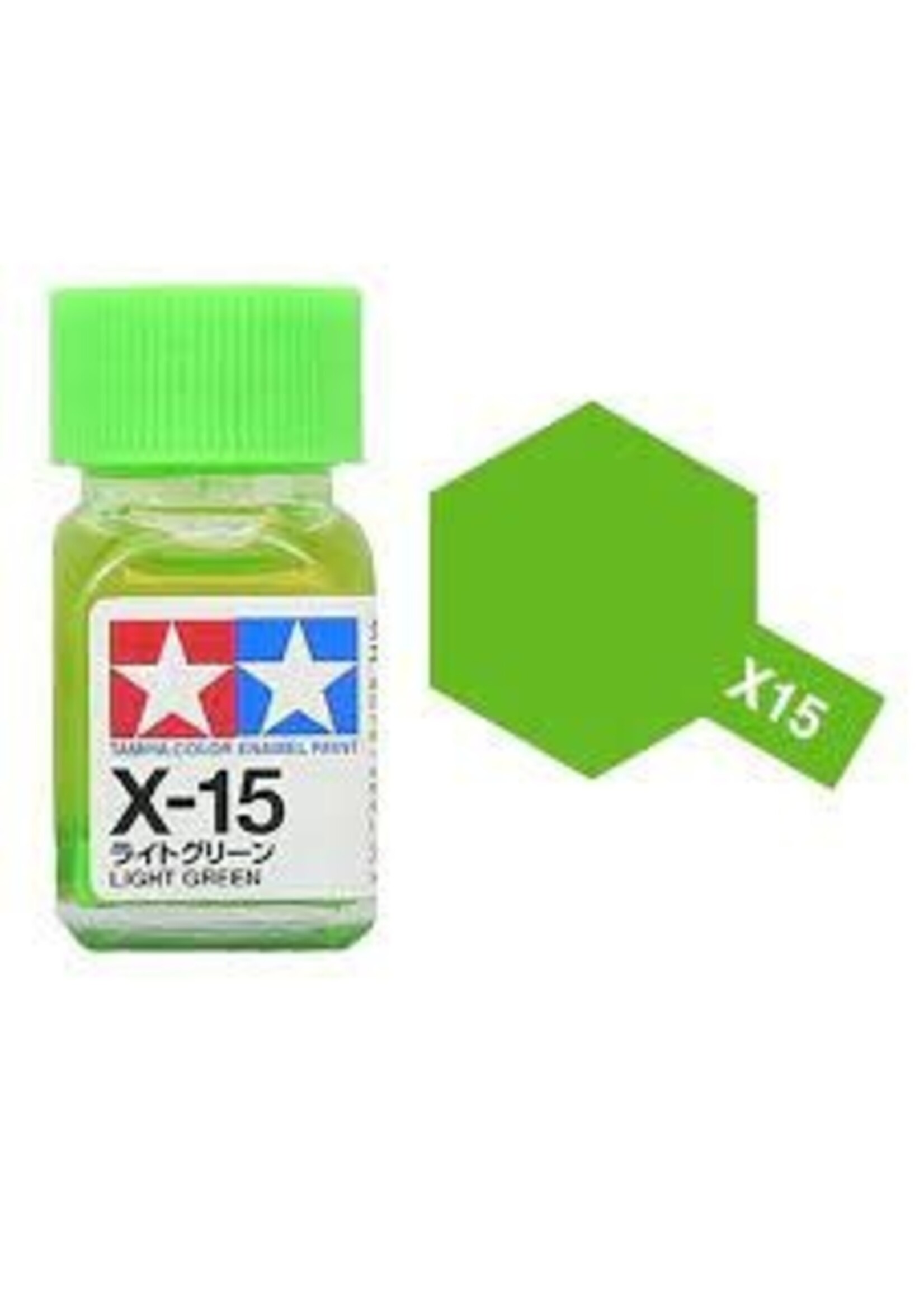 Tamiya TAMEX15 Enamel Gloss Light Green (10ml)