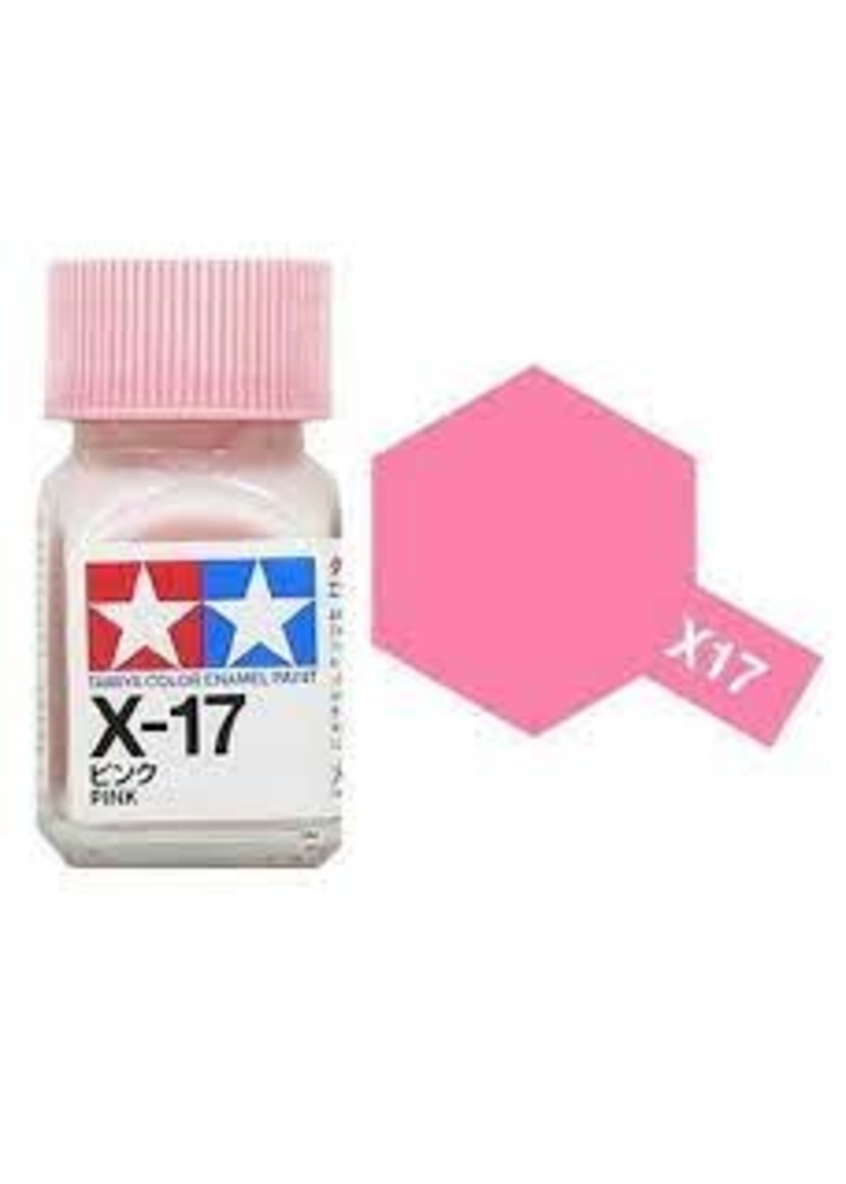 Tamiya TAMEX17 Enamel Gloss Pink (10ml)